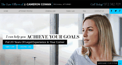 Desktop Screenshot of jcameroncowan.com